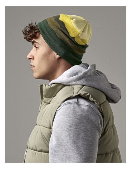 BEE-B394R-Mountain Peaks Pull-On Beanie 2